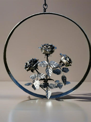 Our Rose Garland encircled in steel 