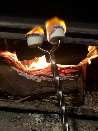 Featuring marshmallows on fire on one of our forks to show how easy it is to use them 