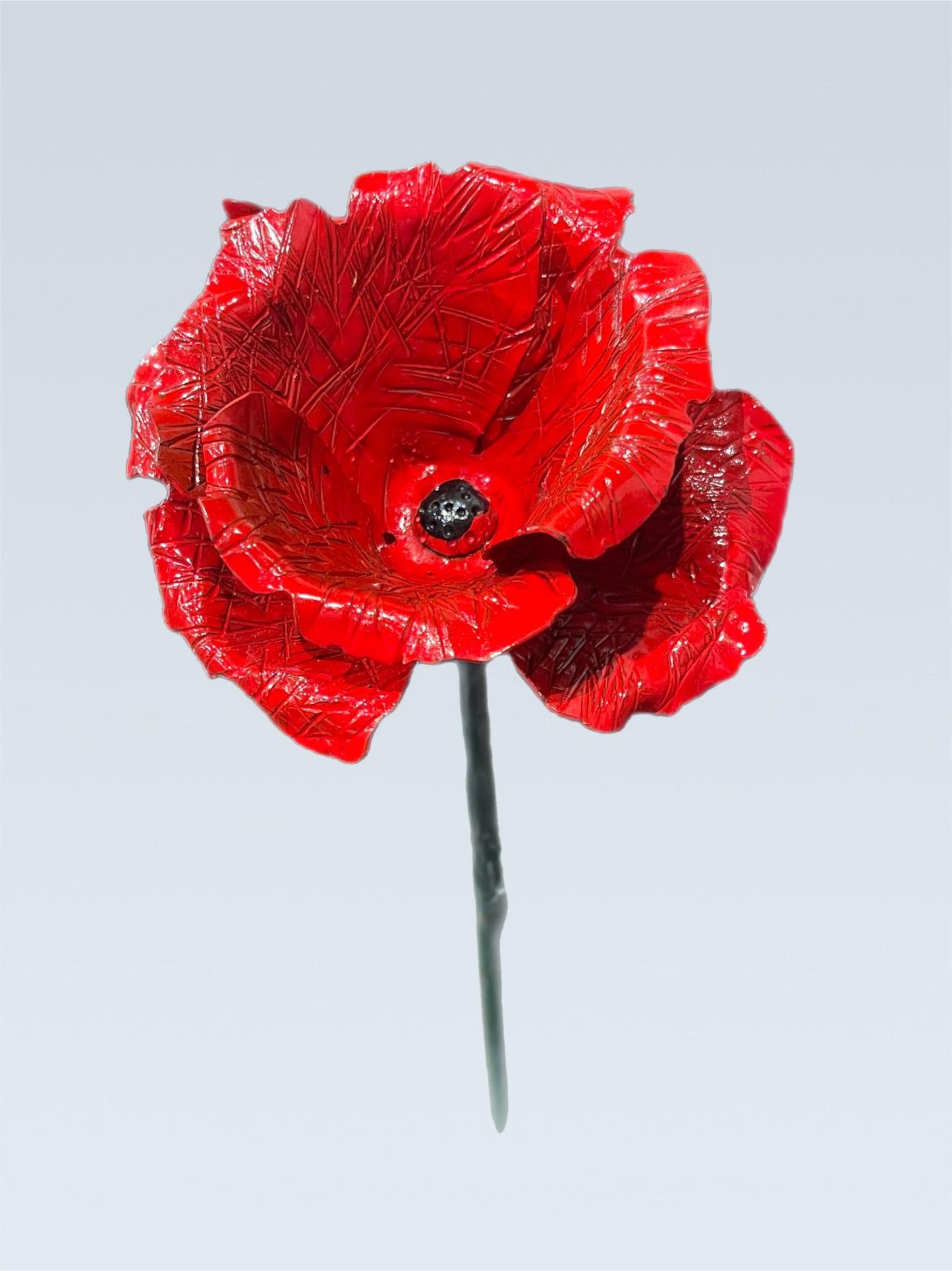 Handcrafted Poppy by NZ artist 