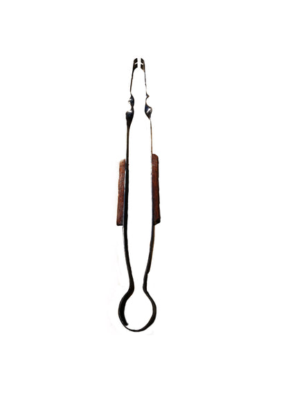 Wrought Iron Fire Tongs - Handmade in NZ