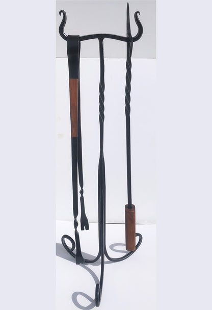 Tongs on Matching Stand